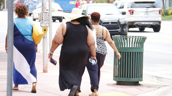 obese women