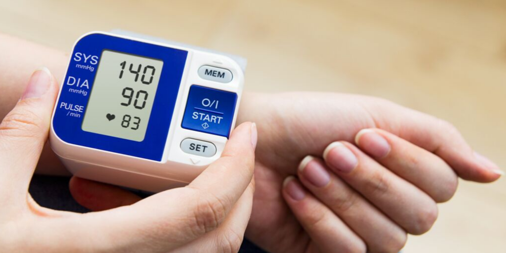 Blood pressure readings from 140/90 mmHg is abnormal.  If this persists, it is referred to as hypertension.