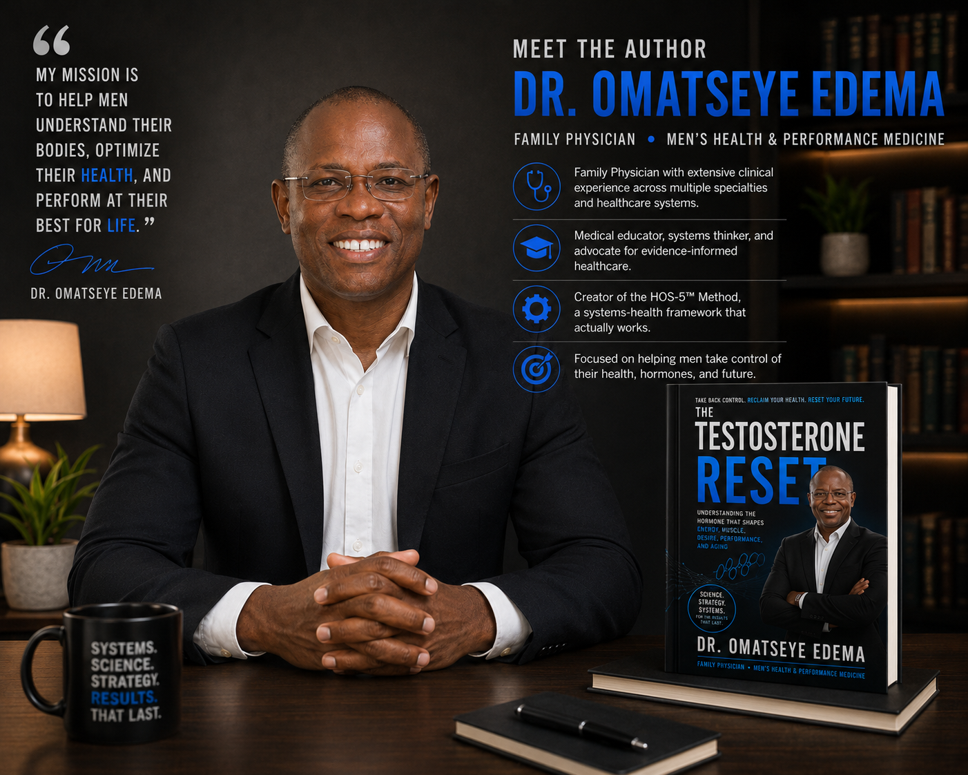Testosterone Reset Book Author Image