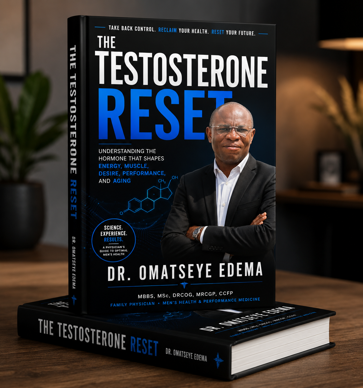 Testosterone Book 3D Image